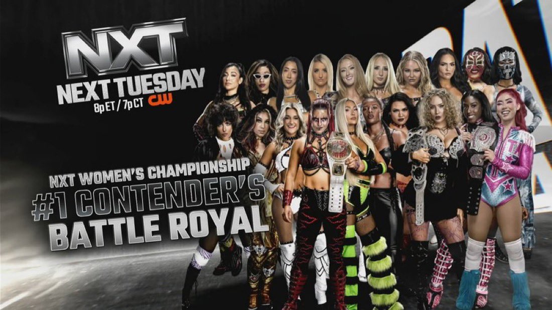 MrStoneWWE's tweet photo. Talent from Raw, Smackdown, Evolve, @luchalibreaaa , @WWENXT and @ThisIsTNA all in one ring?

Don’t miss this important match next week… https://t.co/VVqTyv89EL