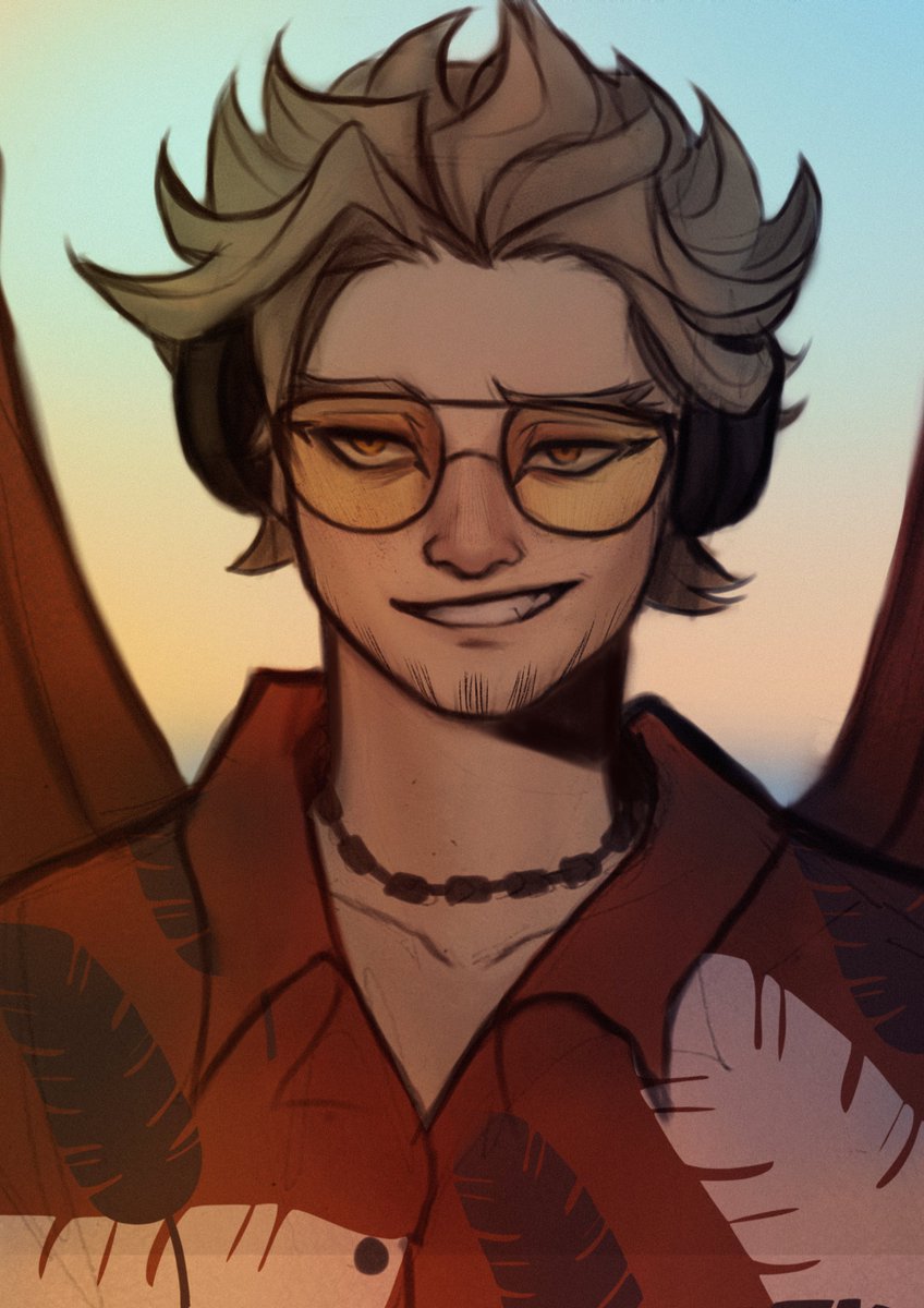 Xanaruxx's tweet photo. summer #hawks and #Dabi https://t.co/THabvxeuTD