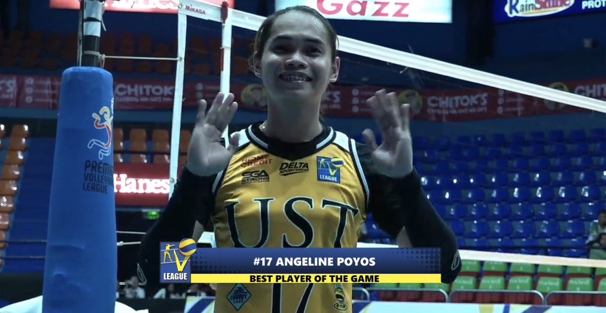 espanadapitan's tweet photo. Angge pa rin talaga! #OneMoreYearAngge π§π»ββοΈ
Congrats, Golden Tigresses! Gandang bawi naman ng mga babies na βyan!π― https://t.co/xiatcJrVrZ