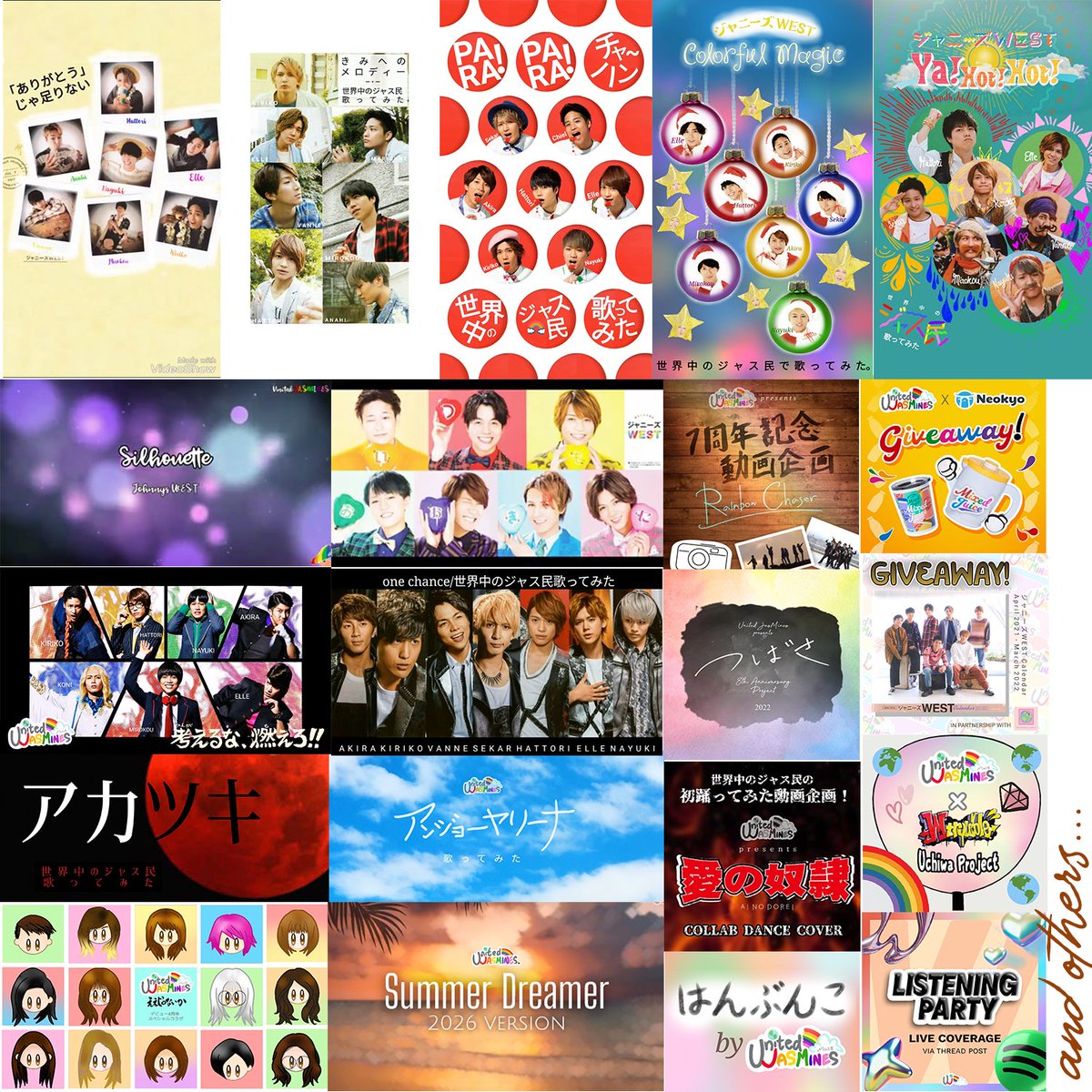 Jasmine_INTL's tweet photo. This community where it started randomly, then became our home for song covers, until it eventually serves more than one purpose throughout the years... and it's all thanks to WEST. Thank you for everything until the end.

#ありがとうWESTꓸ
#UnitedJasminesꓸ
#FromTheWORLDtoWESTꓸ https://t.co/KLtVypOG6J