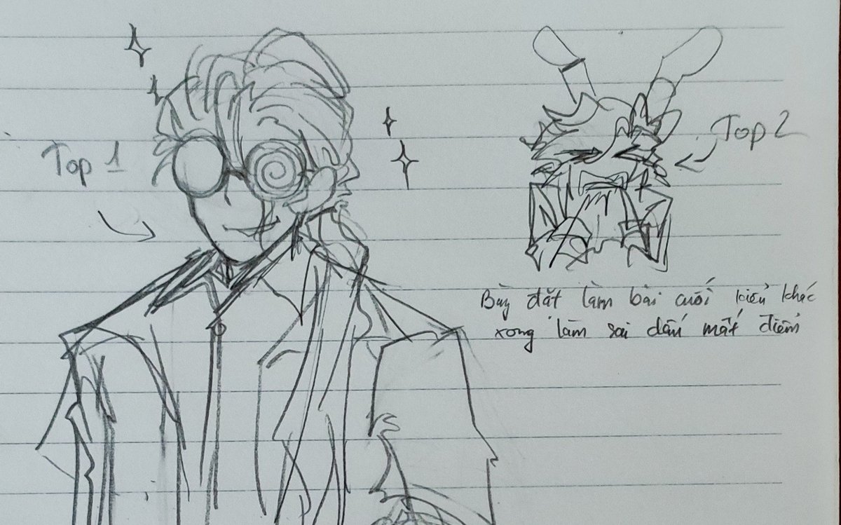 CH37863's tweet photo. Highschool AU!!
The second imagine text was "Got carried away in using a different and new method to show-off he accidentally forgot negative sign and lost points"
#Shadowmct #judelow #mcyt https://t.co/YXj4MDXl9U