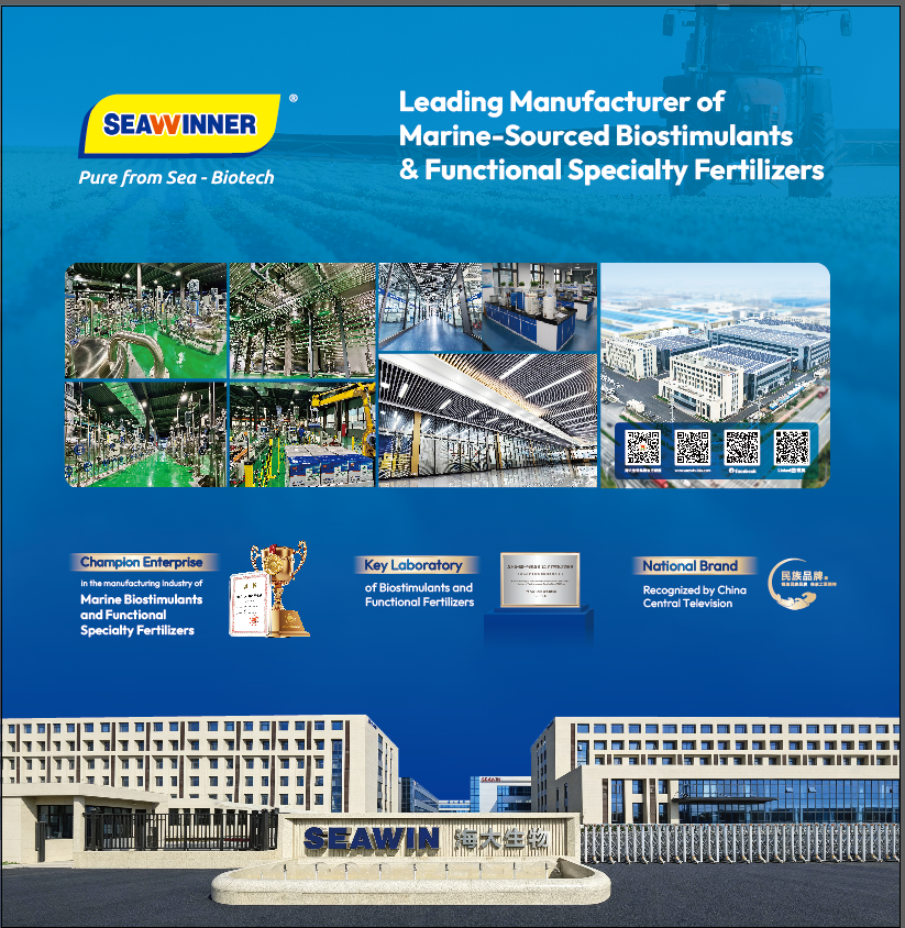 SalesSeawinner's tweet photo. 26 years of marine biotech expertise. Visit SEAWINNER at ACE 2026, Shanghai World Expo Center. Oct 14–16, Hall 3, Booth 3A19. Let's talk marine-sourced biostimulants!
#ACE2026 #SEAWINNER #Biostimulants #SeawinBiotechGroup https://t.co/9hKq4NJu0q