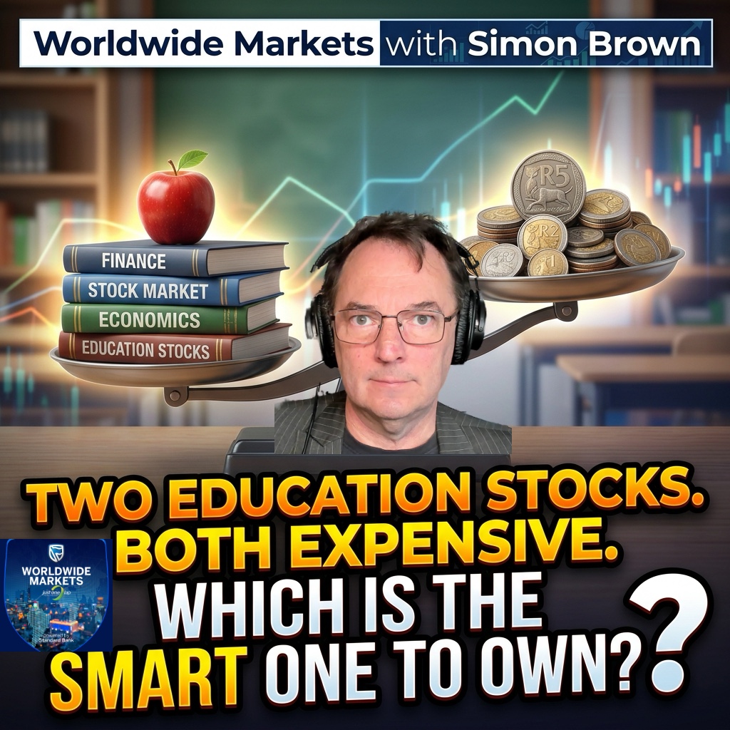 JustOneLap's tweet photo. This week in Worldwide Marketswith @SimonPB  sponsored @ShyftGlobal @SBGTraderZA 

Two Education Stocks. Both Expensive. Which is the Smart One to Own?

🏦 MPC hikes 25bp prime 10.75%, gov bond yields rising
📈 Stadio’s index inclusion: R387m traded R2.5m average
📊 ADvTECH vs Stadio side by side: ~10x vs ~20x EBITDA
🏫 Private schooling in SA at 5.5% against 17% globally
🎓 345k bachelor passes, 235k public university seats
🚀 University status: the catalyst still stuck at minister’s desk
✅ The verdict: which one to own, and at what price

https://t.co/dWWAeAwyIv