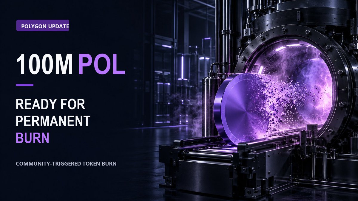 SharpEconomy's tweet photo. Polygon Foundation CEO @sandeepnailwal says 100M POL is ready for a permanent, community-triggered burn.

The mechanism could also support future quarterly burns after mainnet approval.

Read the report:
https://t.co/A1uCdJI3Cf

@0xPolygon #POL #Polygon https://t.co/SLRdeUXGkk