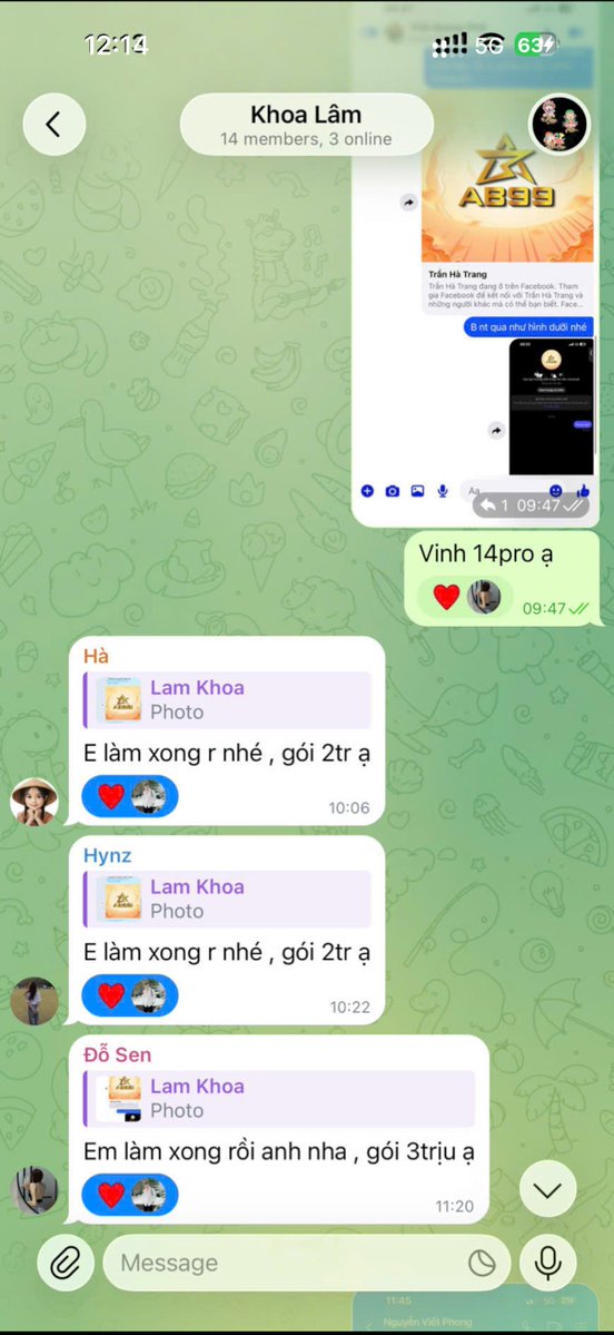 khoalam69's tweet photo. Trưa ae mình cơm nước rồi hẵng làm. Ace cần vốn 2 - 15tr nhắn e Khoa. https://t.co/MRbZPD5kYc
