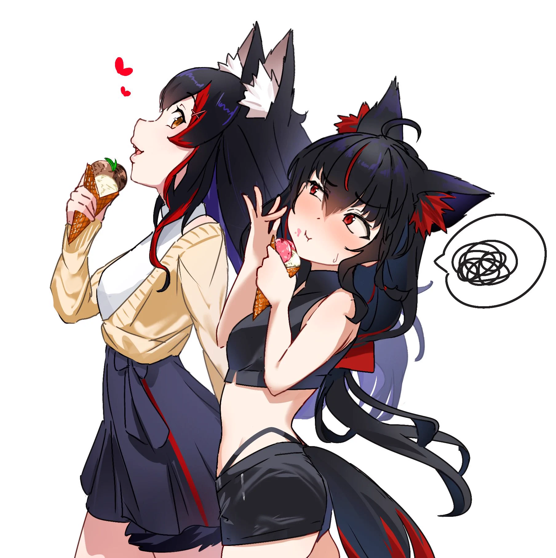 センコウ в X: „#黒上フブキ #絵フブキ“ / X