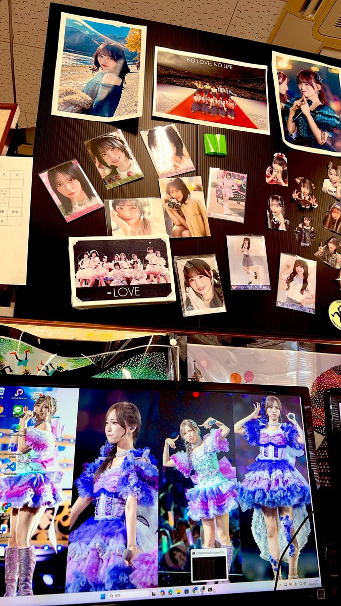 sagaikoLOVE's tweet photo. Kです🟪
僕の研究室のデスクは、イコールラブに襲われています！最高だ👍
#イコラブ
#野口衣織
#毎日1ツイート
#2日間連続
#バズるまで毎日イコラブ投稿
#世界よ俺を見ろ
#エゴイスト
#就活2028 https://t.co/CmJLtkhjKc