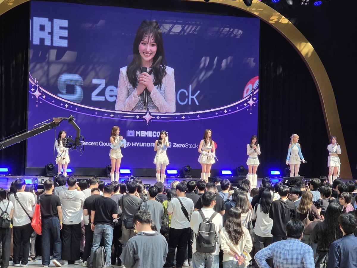 stack0G's tweet photo. Zerostack enters the K-pop business through our investment in @MemeCore_M 👀 https://t.co/gmQag1Rd0q