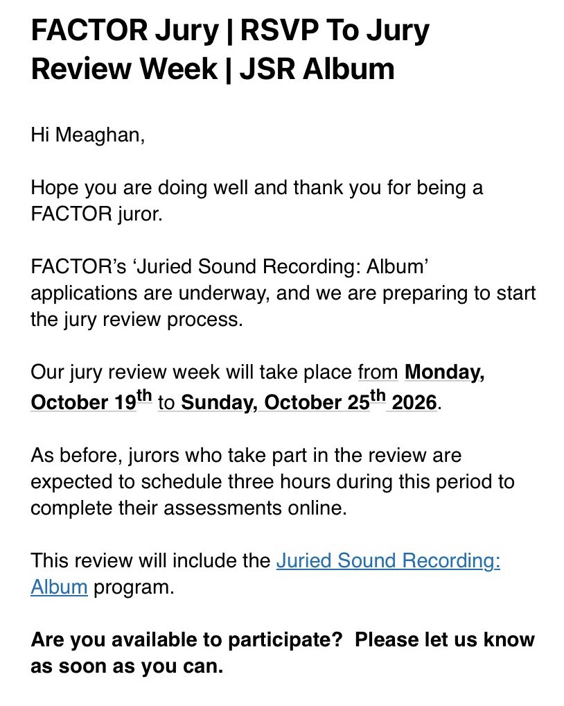 LozenMusic's tweet photo. Over a decade ago, I decided I was going to write my own grants. My mentor at the time, who now sits on the Juno Rap Music Advisory Committee, suggested I also apply to become a juror.

Grateful to still be invited to have a seat and participate after all these years 📬 https://t.co/d3PJNwp5dP