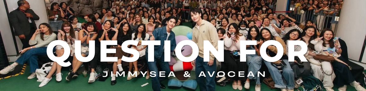 seatawinanfc's tweet photo. 𝐐𝐮𝐞𝐬𝐭𝐢𝐨𝐧𝐬 𝐟𝐨𝐫 𝐉𝐢𝐦𝐦𝐲𝐒𝐞𝐚 𝐀𝐕𝐎𝐂𝐄𝐀𝐍
💜🩵🐶🥑

#jimmyyjp #sea_tawinan #AVOCEAN
#JimmySea #จิมมี่ซี

✏️ https://t.co/Tu4bXbYfFM

✩ ✩ ✩ ✩ ✩ ✩ ✩ ✩ ✩ ✩ ✩ ✩

ใครอยากถามอะไรปะป๊าจิมมี่ ปะป๊าน้องซี และน้องอะโวเชี่ยน มาทางนี้เลย จิมโฮม ซีออฟ และเชี่ยนเนิส เปิดรับคำถามสำหรับในช่วงกิจกรรมรวมพล วันที่ 4 ตุลาคม 2569 แล้วน้า ~ ✏️📝

เปิดรับถึงวันที่ 2 ตุลาคม 2569

✩ ✩ ✩ ✩ ✩ ✩ ✩ ✩ ✩ ✩ ✩ ✩

Anyone who wants to ask Jimmy Sea Avocean, this is your chance! We are now accepting questions for the gathering event on October 4, 2026. ~ ✏️📝

Open for submissions until October 2, 2026.