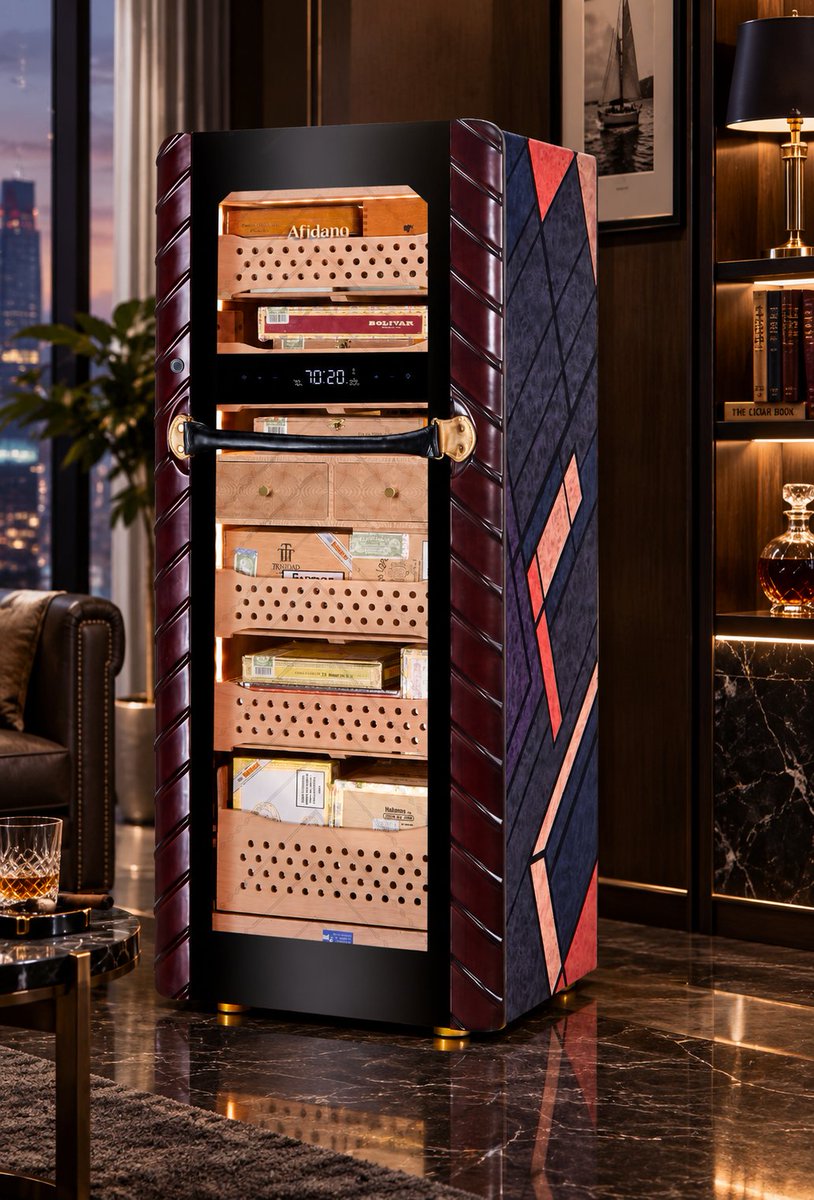 afidanoofficial's tweet photo. A touch of elegance for your cigar space. ✨
Simple &amp; Refined.@afidanoshop 

#Afidano #HumidorCabinet #Afidanoshop #Afidanohumidor #Afidanohumidors #AfidanoC5 #ProductDesign #LuxuryDesign #SpanishCedar #HumidityControl #PremiumHumidor #CigarDisplay #CigarCollector #CigarLifestyle https://t.co/ouhivybUC0
