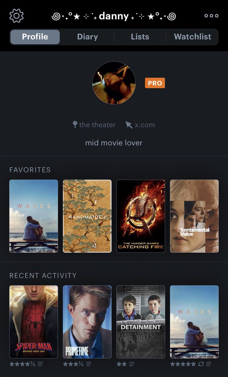 danysbiggestfan's tweet photo. looking for more letterboxd and #filmtwt friends! not new to either but i love making new connections! https://t.co/ZYs23XUGQs https://t.co/67BQU4wXCn