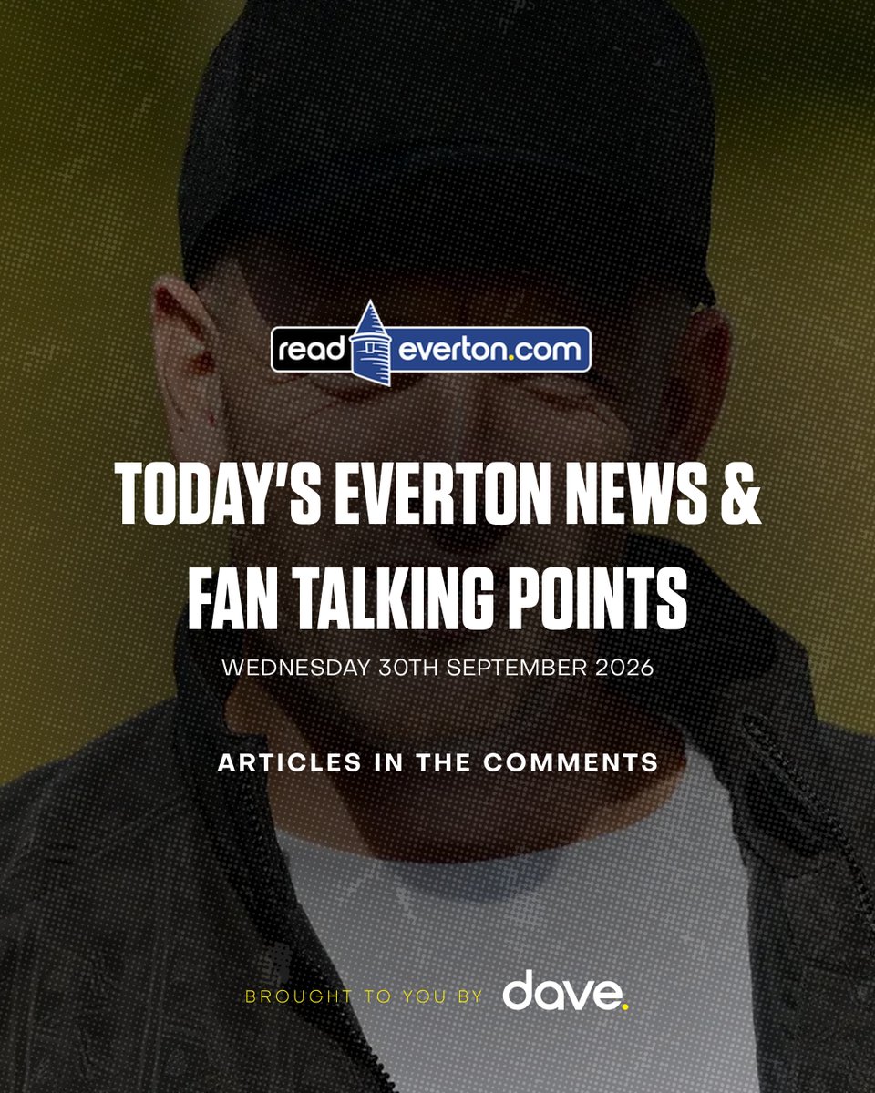 ReadEverton's tweet photo. Today's Everton News &amp; Fan Talking Points @davedotsport https://t.co/zqjdW1MIh0