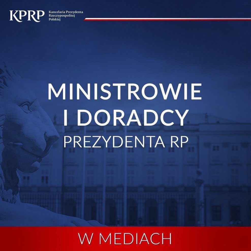 prezydentpl's tweet photo. PLAN DNIA | Przedstawiciele KPRP w mediach:

📻 8:02 @RMF24pl | @Rozmowa_RMF 
Rzecznik Prezydenta RP @LeskiewiczRafa 

📺 17:30 @RepublikaTV | „Miłosz Kłeczek z półobrotu”
Doradca Prezydenta RP @pobozy 

Zapraszamy do oglądania i słuchania! https://t.co/P7a0xEVUJE