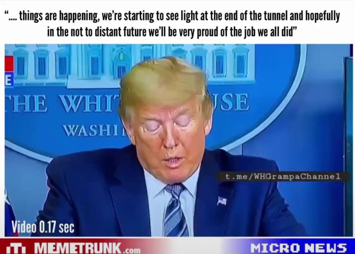 NewBarronTrump3's tweet photo. It's coming to and end, all in God's timing.  

"..... things are happening, we're starting to see the light at the end of the tunnel and hopefully in the not to distant future we will be very proud of the job we did"

It's going to be Nesara Gesara https://t.co/0cNXFQS2PY
