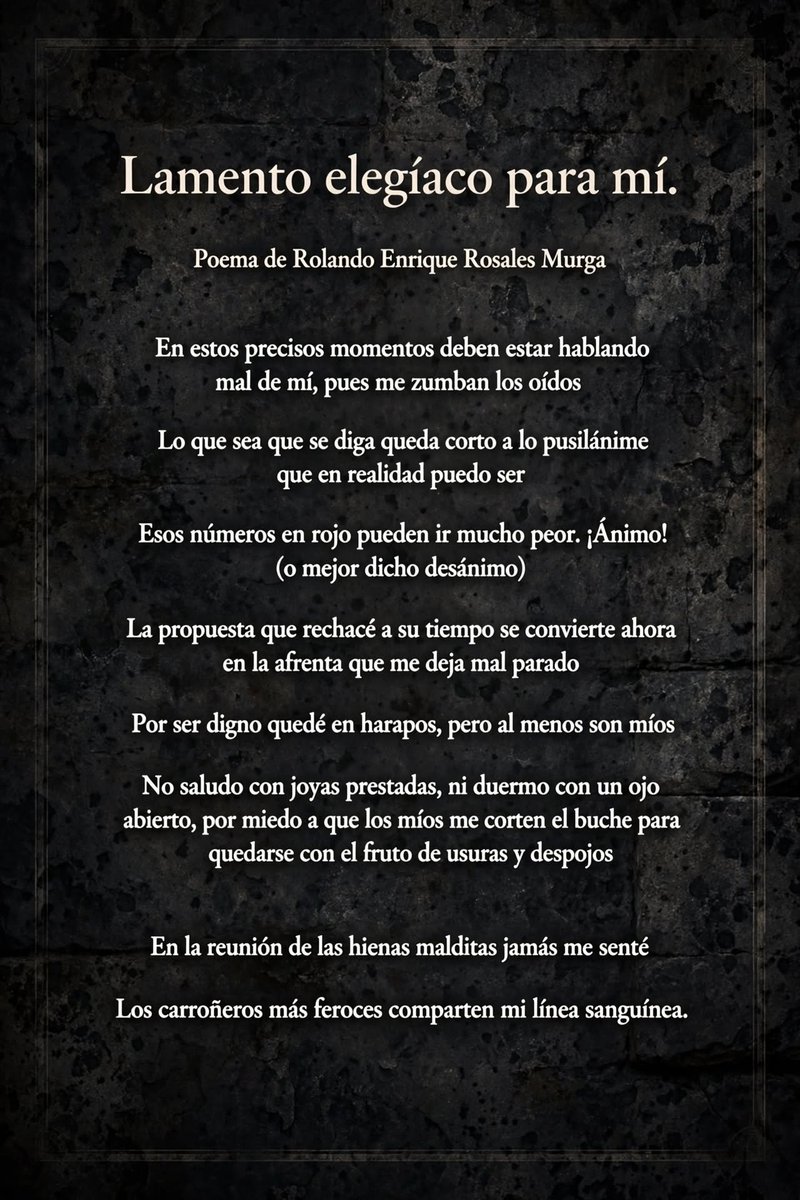 shelomit's tweet photo. Poemas de Rolando Enrique Rosales Murga. #bookstagram #bookstagrammer #bookstagramespañol #reseñaliteraria #Libros #gothic #Kindle #kindle #explorepage
#literature #poetry #explorepage https://t.co/lqcXkpAIxK