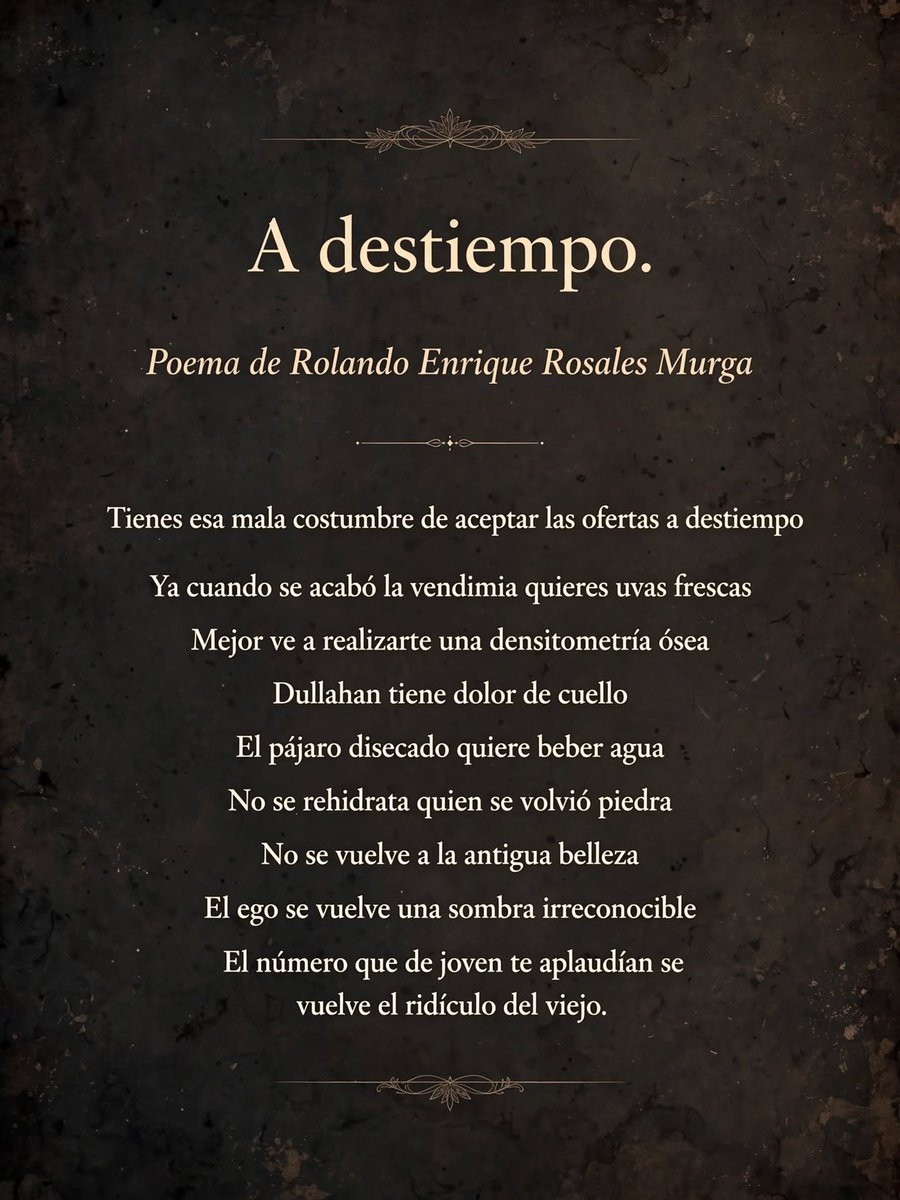 shelomit's tweet photo. Poemas de Rolando Enrique Rosales Murga. #bookstagram #bookstagrammer #bookstagramespañol #reseñaliteraria #Libros #gothic #Kindle #kindle #explorepage
#literature #poetry #explorepage https://t.co/lqcXkpAIxK