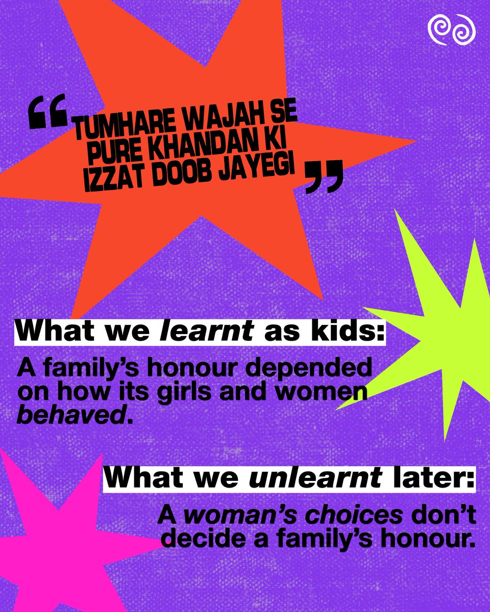 ratifoundation's tweet photo. “Tum ladki ho, adjust karo.”

It’s funny how “that’s just how things are” explains so much, until you ask who decided that. Questioning the old normal makes room for a new one 👀

What did you have to unlearn?

#Unlearning #Boundaries #RATIFoundation https://t.co/siAnvGSYVW