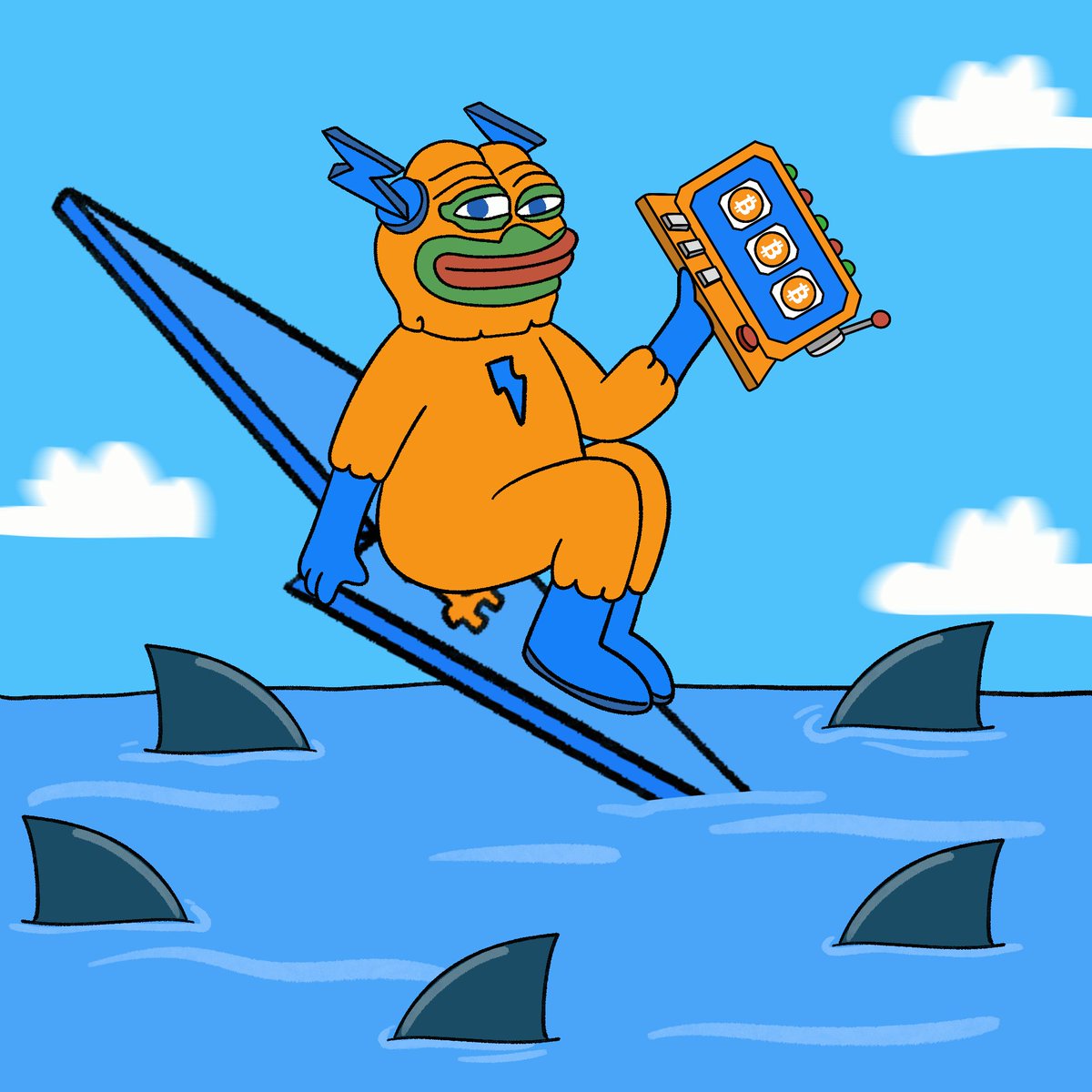 BTC_Hyper2's tweet photo. $HYPER doesn’t panic under pressure. ⚡️ https://t.co/x0nTnXV8ID
