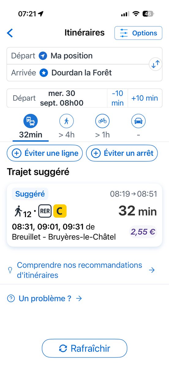 BalotStephanie's tweet photo. @RERC_SNCF Merci, j’ai regardé également sur l’Île-de-France mobilité et apparemment le train de 8h02 n’apparaît pas il n’y aurait que ce de 8h31. Du coup j’ai deux informations différentes, pouvez-vous m’éclairer ? https://t.co/ccqnureEy2