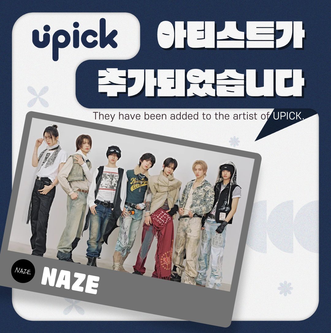 UPICK_twt's tweet photo. [📢] #UPICK NEW ARTIST OPEN🖐️

#NAZE #네이즈
#카이세이 #윤기 #아토 #턴 #유야 #김건 #도혁
#KAISEI #YOUNKI #ATO #TURN #YUYA #KIMKUN #DOHYEOK

유픽에서 최애에게 투표하자 (*ˊᵕˋ*)੭ ੈ❤
Let's vote for my bias on UPICK

IOS : https://t.co/tThtc87p0n
AOS : https://t.co/hCXYUWGsCJ https://t.co/SHTlLTMq2V