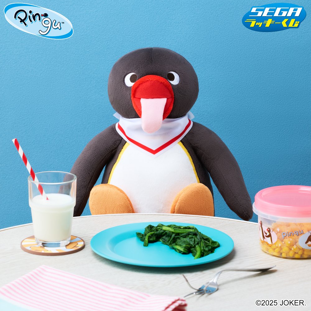 attrapia's tweet photo. ‥アトラピアプラス‥

📣残り5枚📣
SEGAラッキーくじ　Pingu ™️

ラストワンをお求めの方はお早めにご来店ください👏

#アトラピア #アトラピアプラス #ピエリ守山 #SEGAラッキーくじ #Pingu https://t.co/BsRqGL8q4P
