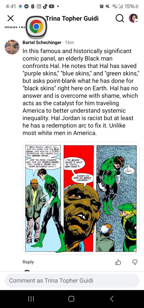 chrisperguidi's tweet photo. #greenlantern #haljordon #comicfacts https://t.co/yTgbYPJ2mj