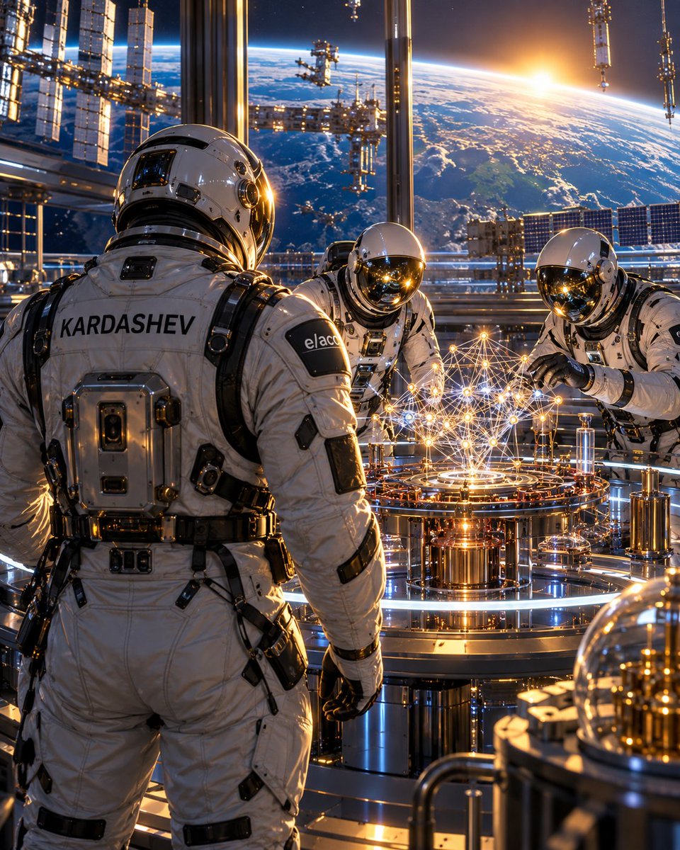 TroyOnChain's tweet photo. someone has to turn the future from concept art into a place we can actually live

thats why im rooting for @Kardashev_AI

give curious minds the compute
give researchers room to experiment
give builders the energy to build

imagine this becoming a team photo instead of science fiction