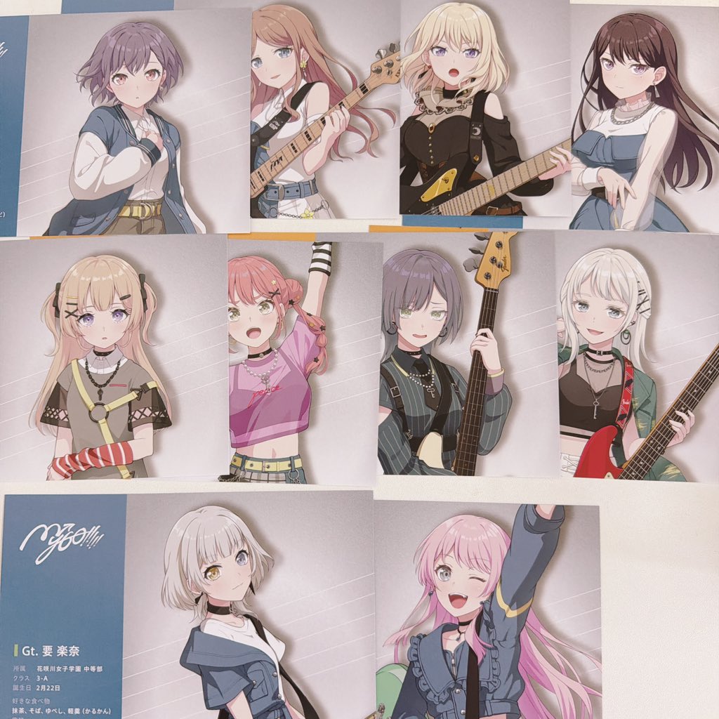 kawaii_trhk_'s tweet photo. 交換　バンドリ アワーノーツ　オーディオ・ビジュアルフェア　プロフィールカード

譲　画像
求　者阝子💜

郵送のみ
お気軽にお声がけ下さい🙇🏻‍♀️ https://t.co/3N92X162RT