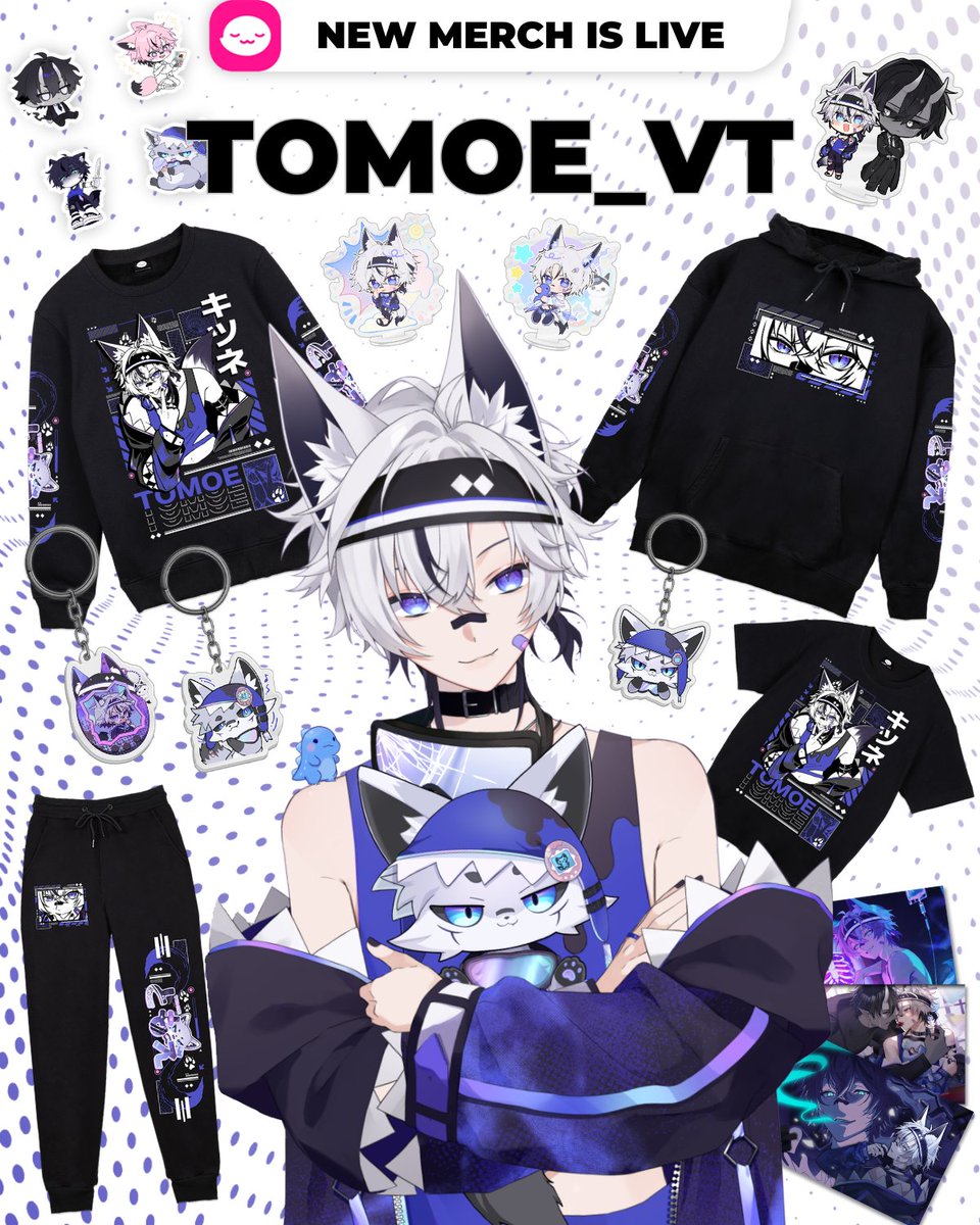 Tomoe_VT's tweet photo. 🦊𝑴𝑬𝑹𝑪𝑯 𝑫𝑹𝜪𝜬 𝑨𝜨𝜨𝜪𝑼𝜨𝑪𝑬𝑴𝑬𝜨𝜯🥽

UwU x Tomoe_VT

🎉IT'S OFFICIAL!🎉

My second merch batch is finally here, and it dropped on my birthday —September 17th!🎂✨
 I know I know.. it's been a few days.. 

I’m truly sorry for the delayed announcement. I faced some personal challenges that took a toll, but your patience means everything.

I am beyond grateful that this is real. Thank you from the bottom of my heart for staying with me, believing in me, and supporting me on this journey.🩵

Now grab some merch and make my tail wag🔗↓