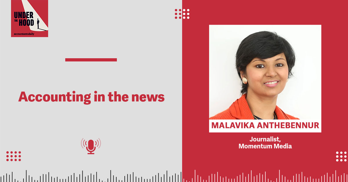 AcctsDaily's tweet photo. #PODCAST: Carlos Tse is joined by his colleague, Malavika Santhebennur, to unpack the growing pressures facing accountants and their small-business clients. Tune in: https://t.co/gwsezBcWoH https://t.co/0rkxxLe6m4