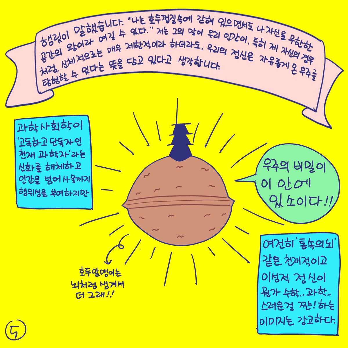 DBPIA's tweet photo. (광고) #듀선생의인생제반연구소 우리는 무한한 호두 (2/3)
"같이 읽고 우주에서 몸까지 엮어 보자!!"

해당 콘텐츠는 동녘출판사의 『호킹 주식회사』 광고를 포함하고
있습니다.

#디비피아 #DBpia #동녘출판사 #호킹주식회사 https://t.co/qzAtHkYXfm