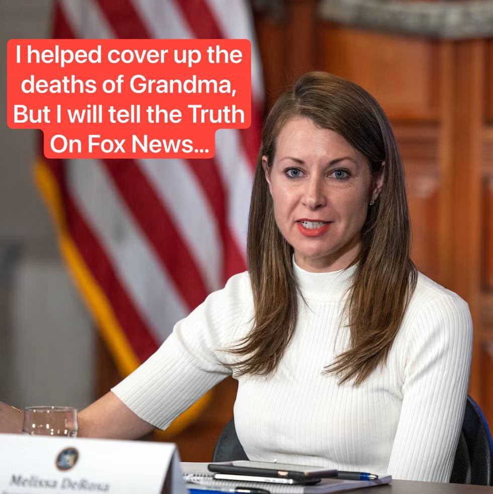 hollyceliano2's tweet photo. Fox News continues to spiral down the toilet… 💩

They just hired Melissa DeRosa.. former aide to Gov. Andrew Cuomo, who admitted to covering up deaths at nursing homes during the pandemic. https://t.co/cQqZbADvYD