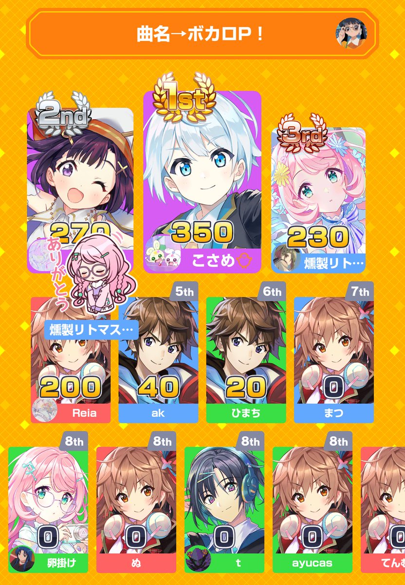 k4crY0's tweet photo. みんなで早押しクイズに3位入賞！
アプリダウンロードはこちらから
https://t.co/MGshsScSSG
#みんはや
Hopeで当てるべきやなぁ https://t.co/iKGPDciQS9