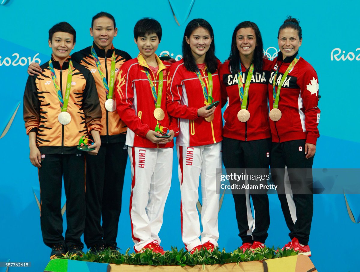 LendasOlimpicas's tweet photo. Jun Hoong Cheong & Pandelela Rinong, Malásia 🇲🇾.
Vice Campeãs.
Saltos Ornamentais. Plataforma 10m sincronizada, feminino.
Jogos Olímpicos de Verão, Rio de Janeiro 2016 🇧🇷.
#cheong #rinong #malaysia #rio2016 #olympics #legends #diving #silver #riodejaneiro #olympicgames #mas https://t.co/FHC9xtDtze