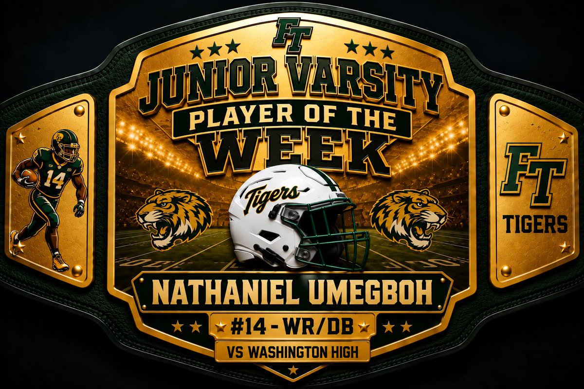 OALTigersFB's tweet photo. Congratulations to our Game4 #PlayerOfTheWeek… vs #WashingtonHigh (Fremont)
.
Offense: #AlexBates
Defense: @FREMONTROBT 
Special Teams: @AmaniYoungNo7 
JV Squad: @AUmegboh 
.
#ThisAintTheSameFremont https://t.co/bW5CkBPTku