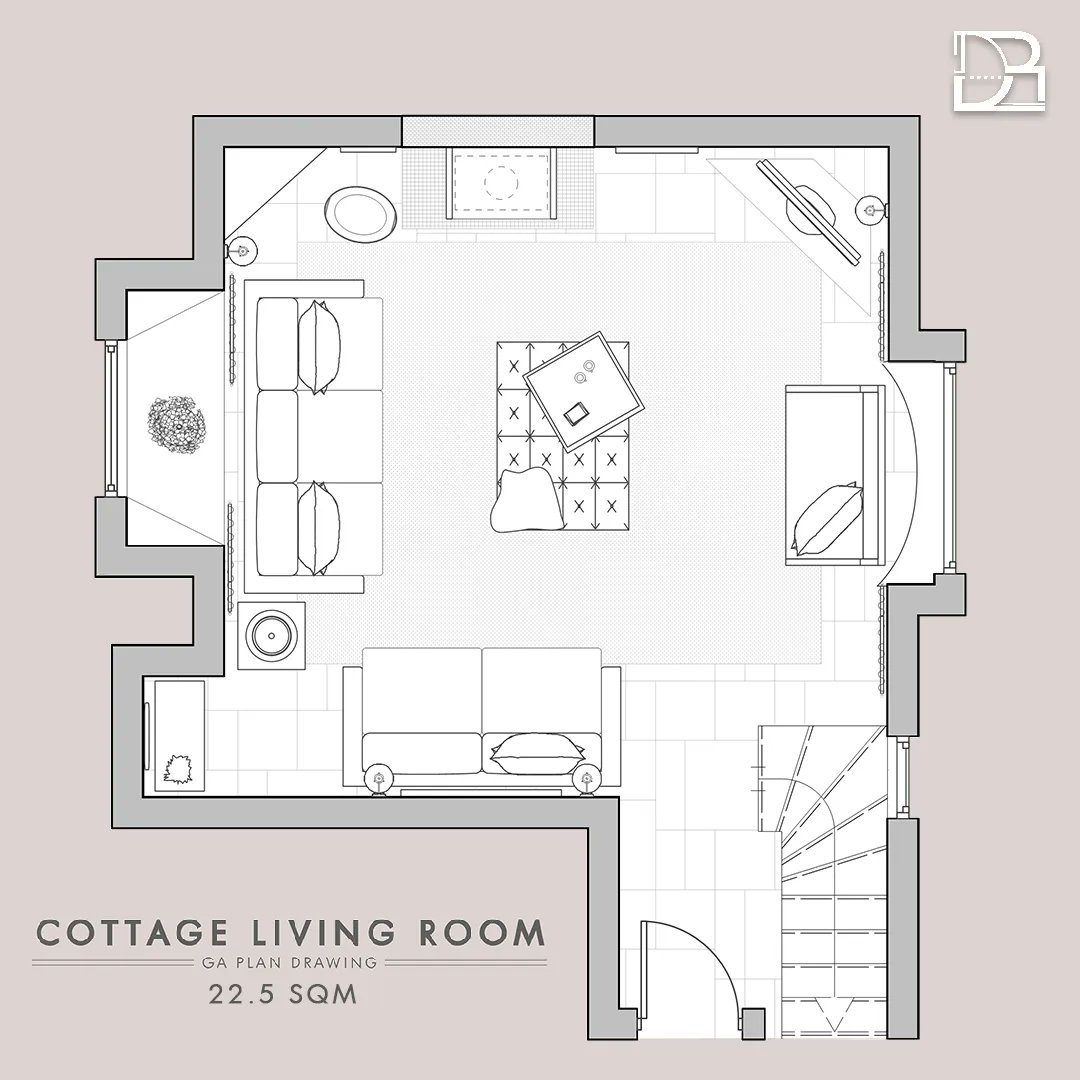 arianaaDiamonds's tweet photo. Happy Floor Plan Friday! A recent living room drawing we created for a character property built in the 1700s. https://t.co/F3FRu9SIRR