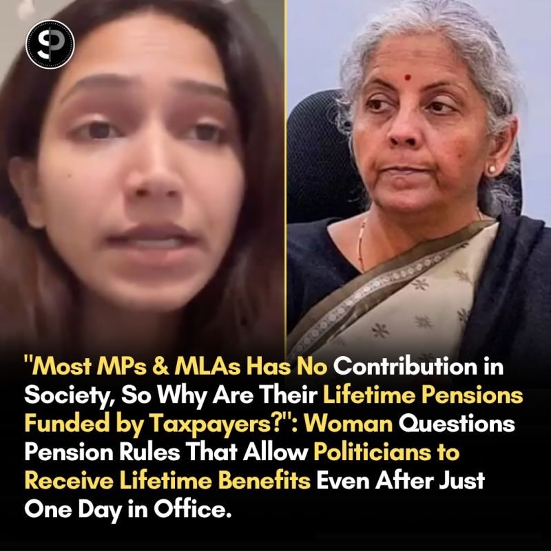 vizhpuneet's tweet photo. An MP gets lifelong pension after just one five year term while a private worker needs ten years under EPS and still gets a pittance. Supreme Court is hearing a plea against UP MLA perks. PM Narendra Modi must end this double standard now. Taxpayer money is not a family trust. https://t.co/OUwGZDhNLg