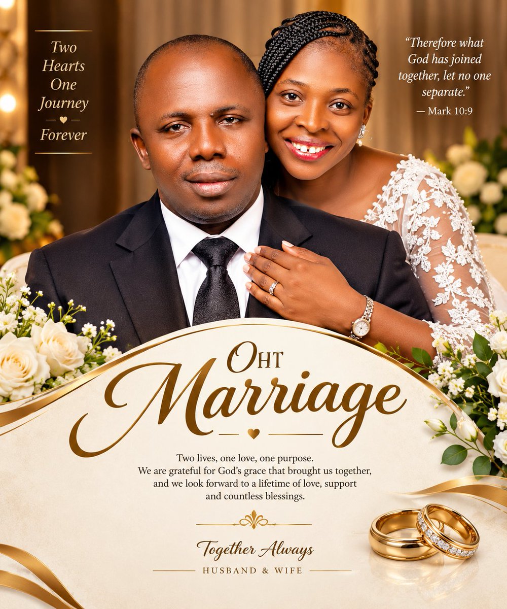 Danbukyi's tweet photo. Happy married life https://t.co/FXfgk9Fx6M