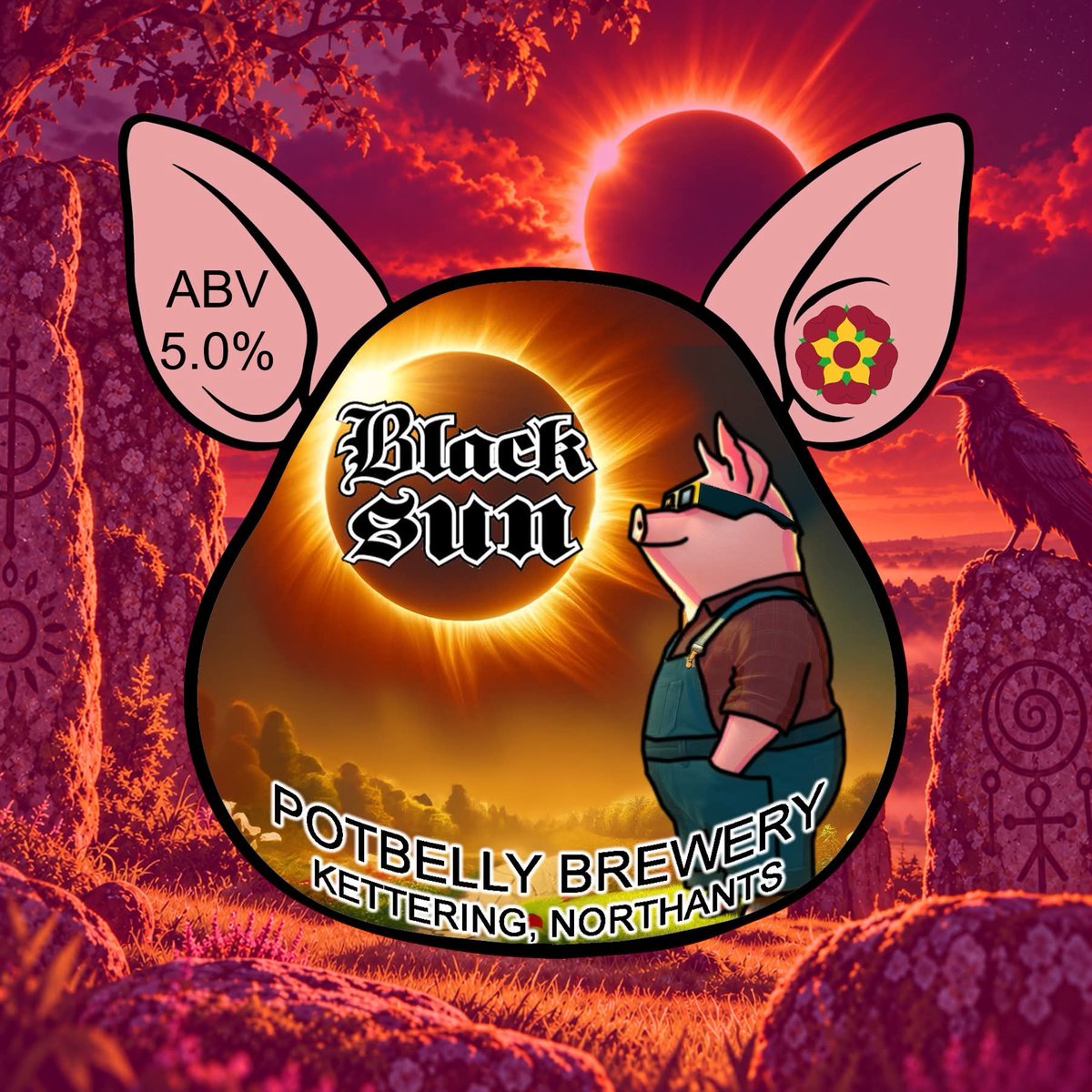 PotbellyBrewLtd's tweet photo. BLACK SUN 5.0%

A blend of two of our award winning beers Beijing Black and Crazy Daze.

Colour:- Black 

https://t.co/KY5h62BcD9

#kettering #beer #realale #blacksun https://t.co/kLjvu8G02I