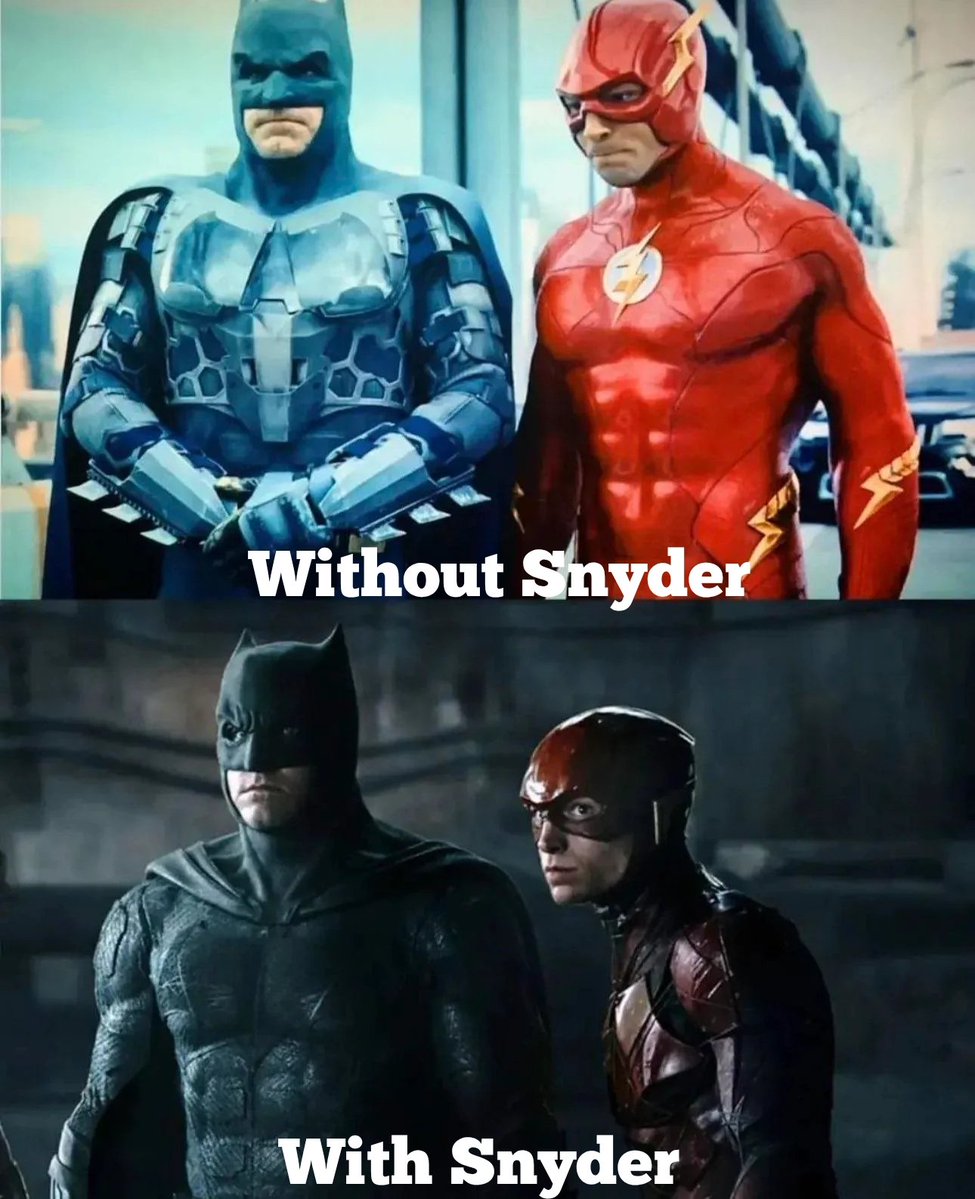 HallOfSV's tweet photo. The difference a vision makes. #RestoreTheSnyderVerse https://t.co/NwM1Jsj7Kt