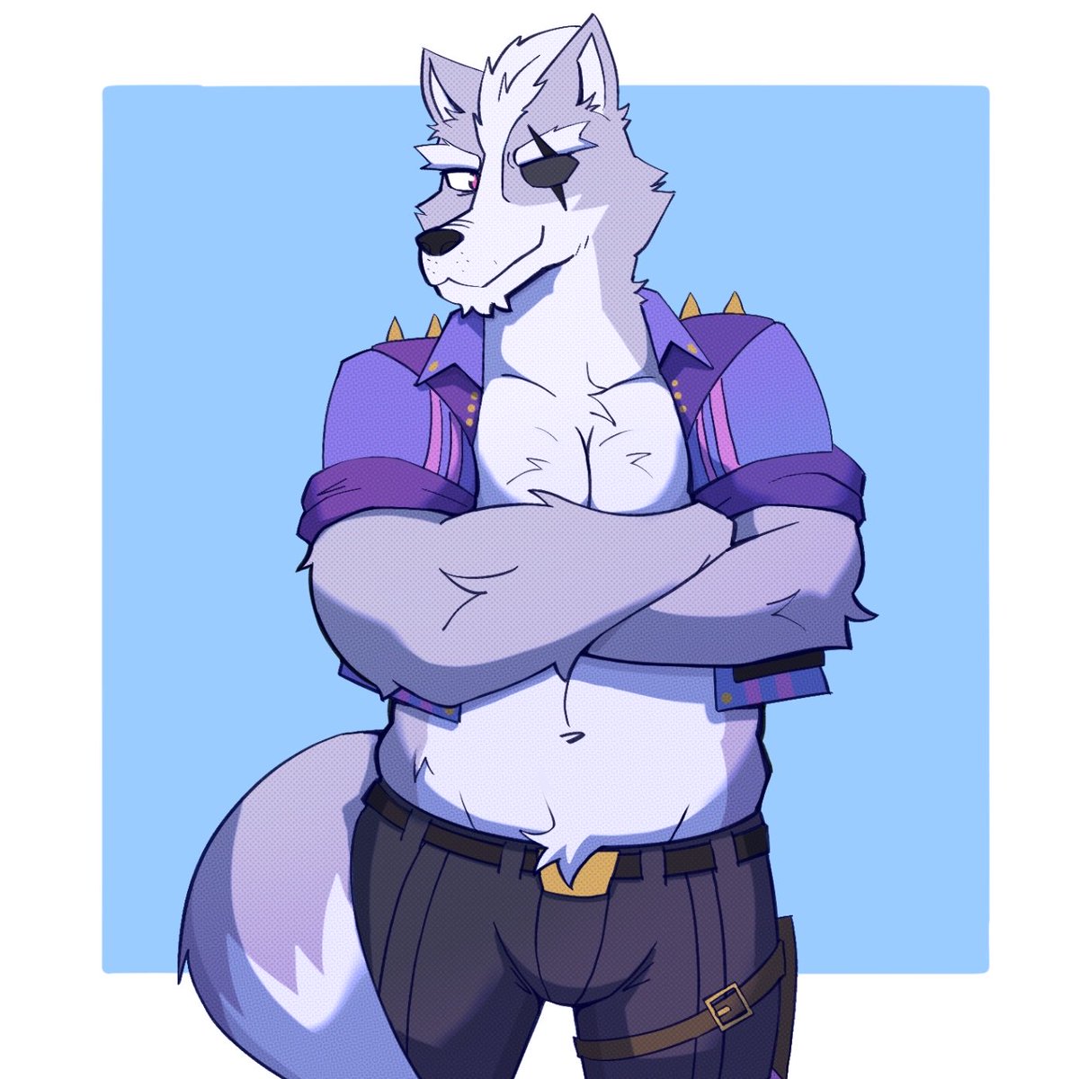 0valord's tweet photo. Wolf O’Donnell from Starfox! 🚀
#starfox #wolf #furry #furryart #furrybara #bara https://t.co/wvCbtT5nTL