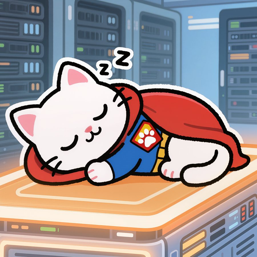 sintokenx's tweet photo. super intelligence needs compute  

compute is warm

coming soon 🐱 https://t.co/Zw4yIOJU0y