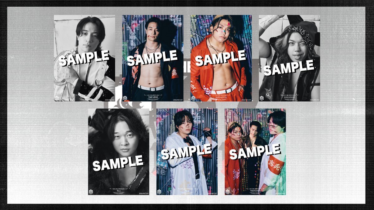 ddtproGOODS's tweet photo. 🤼10月1日 東京・後楽園ホール「MUSCLE＆」

🆕MERCH !!!
━━━━━━━━━━

今月の個人ポトレは2種新作やユニット、SPコラボポトレも👍今月からYUZUKIのポトレも登場🫶

🤍モノクロポートレート 1,500円

🏍️ハロウィン仕様特攻服ポートレート 1,500円

🎂バースデーポートレート 1,500円
(飯野、正田)

🔥石田スペシャルポートレート 1,500円

🫶YUZUKI個人ポートレート 1,500円

☠️DAMNATION T.A個人ポートレート 1,500円

✨ユニットポートレート 3,000円

🤼SPコラボポートレート 3,000円
(石田&稲畑&平田、吉村&宮脇、ディーノ&須見、夢虹&瑠希也)

#ddtpro #DDTグッズ #マッスル的な何か