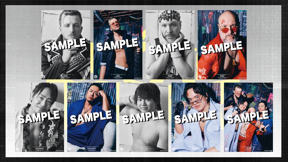 ddtproGOODS's tweet photo. 🤼10月1日 東京・後楽園ホール「MUSCLE＆」

🆕MERCH !!!
━━━━━━━━━━

今月の個人ポトレは2種新作やユニット、SPコラボポトレも👍今月からYUZUKIのポトレも登場🫶

🤍モノクロポートレート 1,500円

🏍️ハロウィン仕様特攻服ポートレート 1,500円

🎂バースデーポートレート 1,500円
(飯野、正田)

🔥石田スペシャルポートレート 1,500円

🫶YUZUKI個人ポートレート 1,500円

☠️DAMNATION T.A個人ポートレート 1,500円

✨ユニットポートレート 3,000円

🤼SPコラボポートレート 3,000円
(石田&稲畑&平田、吉村&宮脇、ディーノ&須見、夢虹&瑠希也)

#ddtpro #DDTグッズ #マッスル的な何か