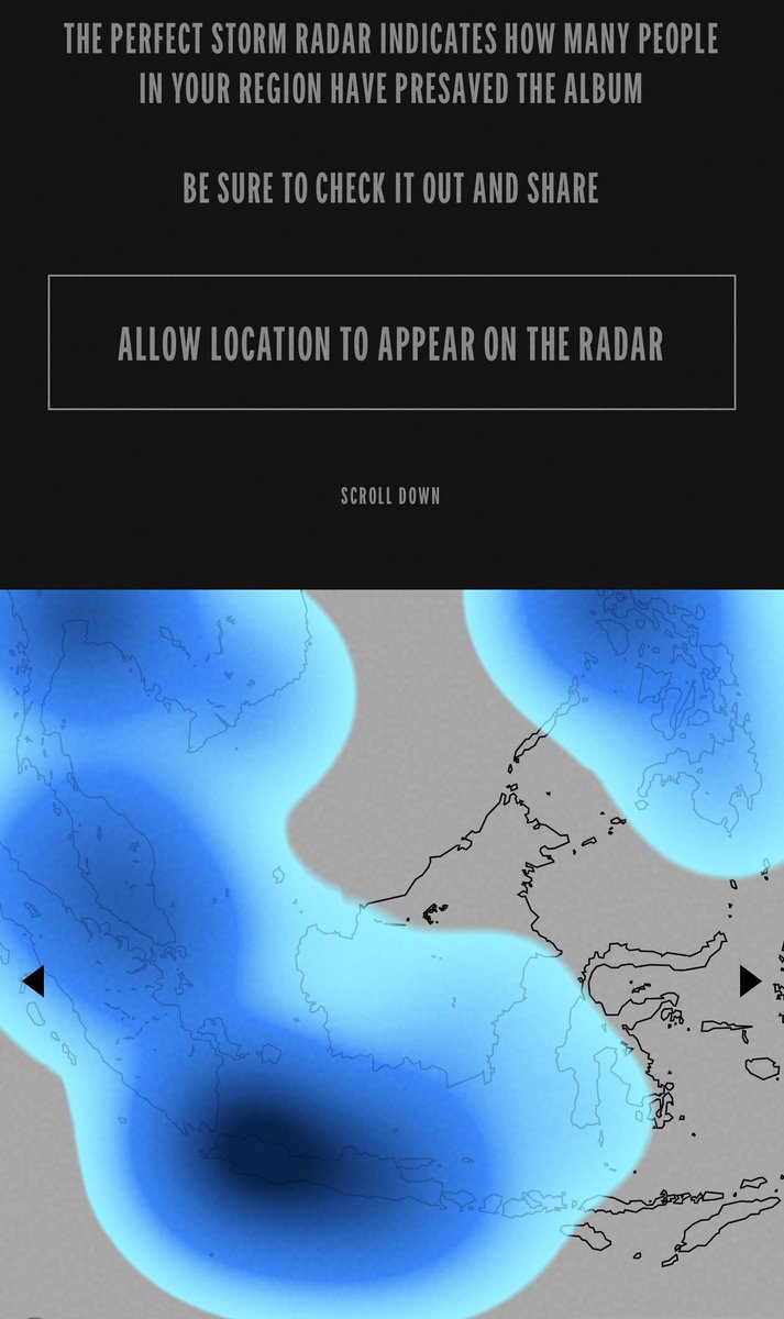 RYTHMGYU's tweet photo. you guys if the perfect storm radar indicates how many people have presaved the album in your region isn’t this a good way to show the demand of txt in your region…. so maybe they can consider your country for tour dates based on this…. gasp….. https://t.co/DHd8KZftd0