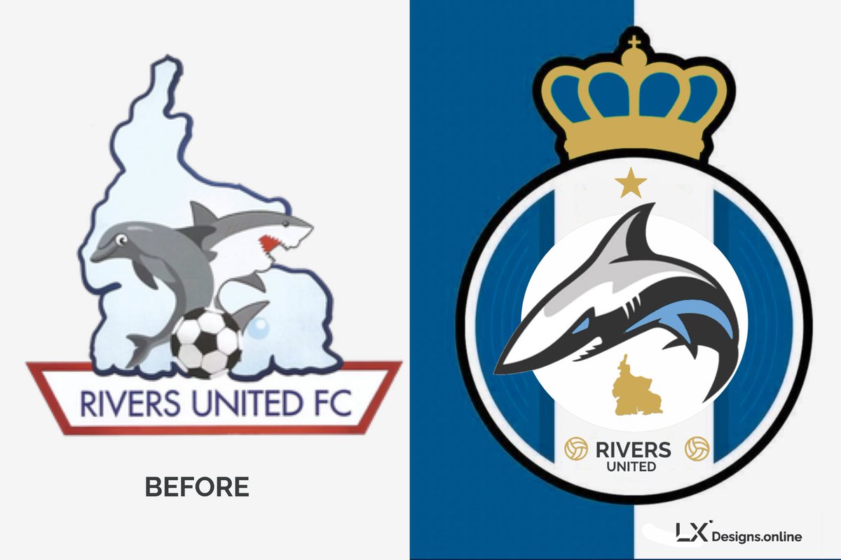 lexis578's tweet photo. #DAY8 of Redesigning NPFL logos. Todays logo @RiversUnitedFC @riversunited_fc  (no est) https://t.co/eCZXqFY35P