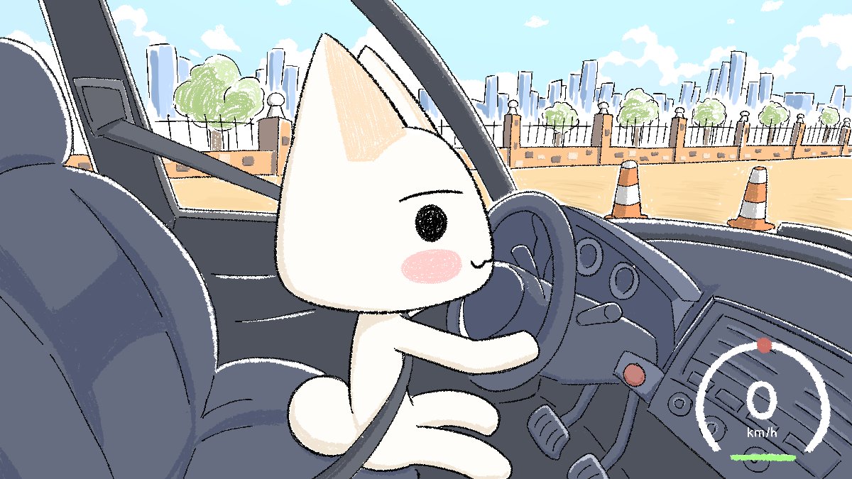 snTpet's tweet photo. 妹（トロ）に運転を教える https://t.co/EnBGegqAJQ