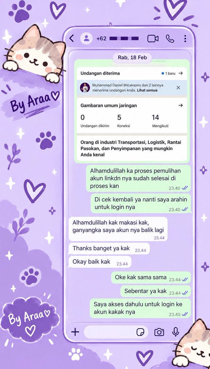 keitrhn's tweet photo. Alloo Jasa Pemulihan Akun &amp; Recovery Account and delete account 💜

Siap Melayani keluhan :
➡Pulihkan,Balikin &amp; Hapus Akun / Nonaktifkan Sosmed

( Facebook, Instagram, TikTok, WhatsApp,Twitter/X, Gmail)

Lacak Lokasi — Sadap Whatdapp — Hack Akun 

Fastrespon? Wa Di Profil Ya📲 https://t.co/Z3IebpWgcW