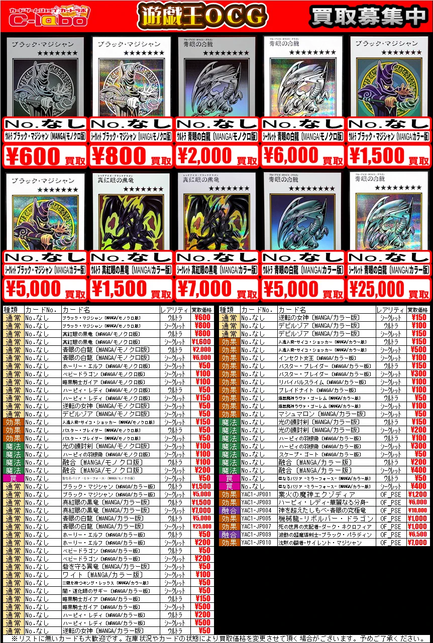 カードラボ宇都宮店 в X: „【 #遊戯王OCG 買取情報】 最新弾「ORIGINAL